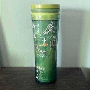 Starbucks 20oz Green Reusable Tumbler Coffee Travel Mug